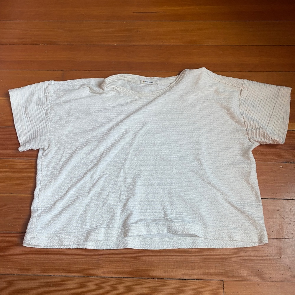 Marine Layer Ribbed Tee